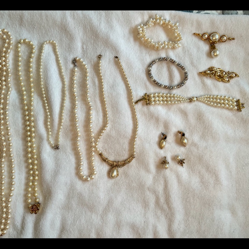 Faux Pearls
